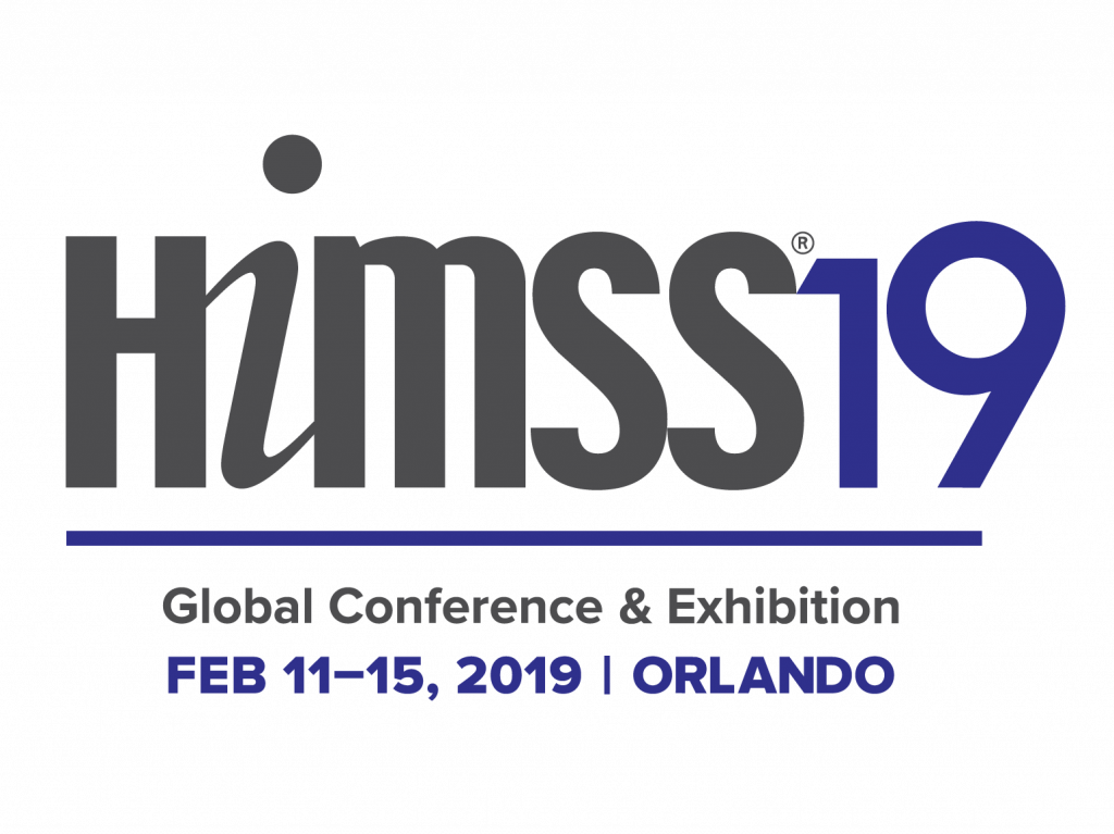 Logo for HIMSS conference and exhibition