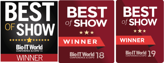 Bio-IT World Best of Show Winner logos